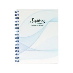 Cuaderno A5 Rayado Ondas Azules