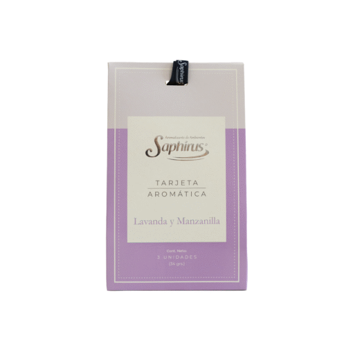 Tarjeta Aromática Lavanda y Manzanilla