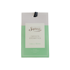 Tarjeta Aromatica Lima y Menta